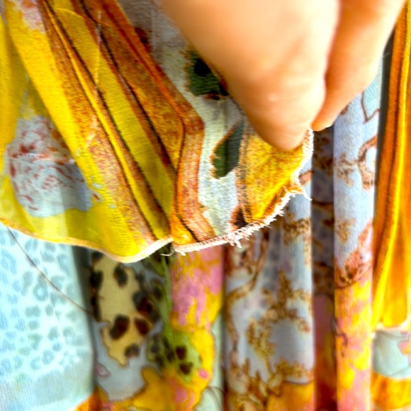 Vintage Diane Von Ferstenberg Silk Chiffon dress, size 6 - Picture 10 of 12